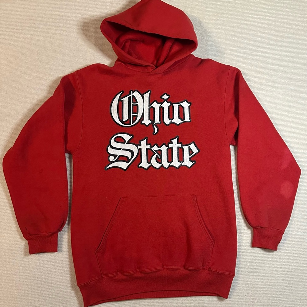 1990s Ohio State Logo Script Hoodie